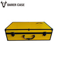 Yellow Aluminum square Hardshell Portable Suitcase dji Fpv Tool case dji T20 case