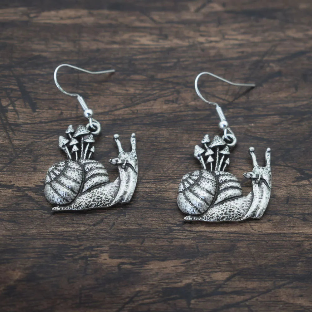 Fashion Cute Snail Earrings Women's Creative Animal Jewelry Birthday Gift for Friends
