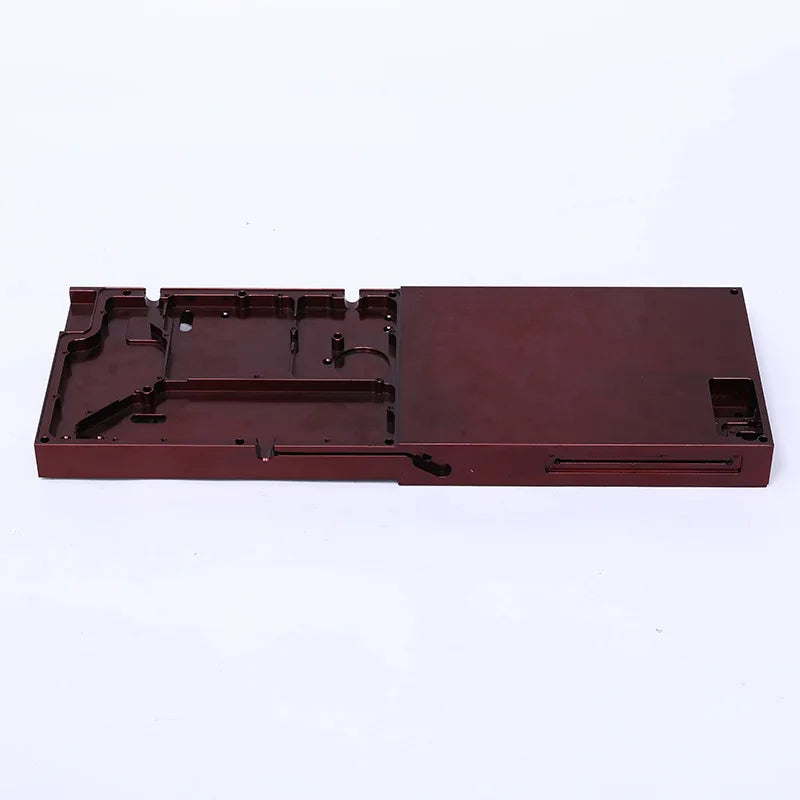 OEM ODM Black Gaming 60 61 87 TKL Metal Brass CNC Machining 6063 6061 Aluminum Custom Mechanical Keyboard Case