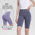 Yoga Shorts Seamless High Waist Hip Lift Women's Yoga Sports Shorts Tight Tummy Tuck Gym Workout Leggings High Waist Yoga Shorts