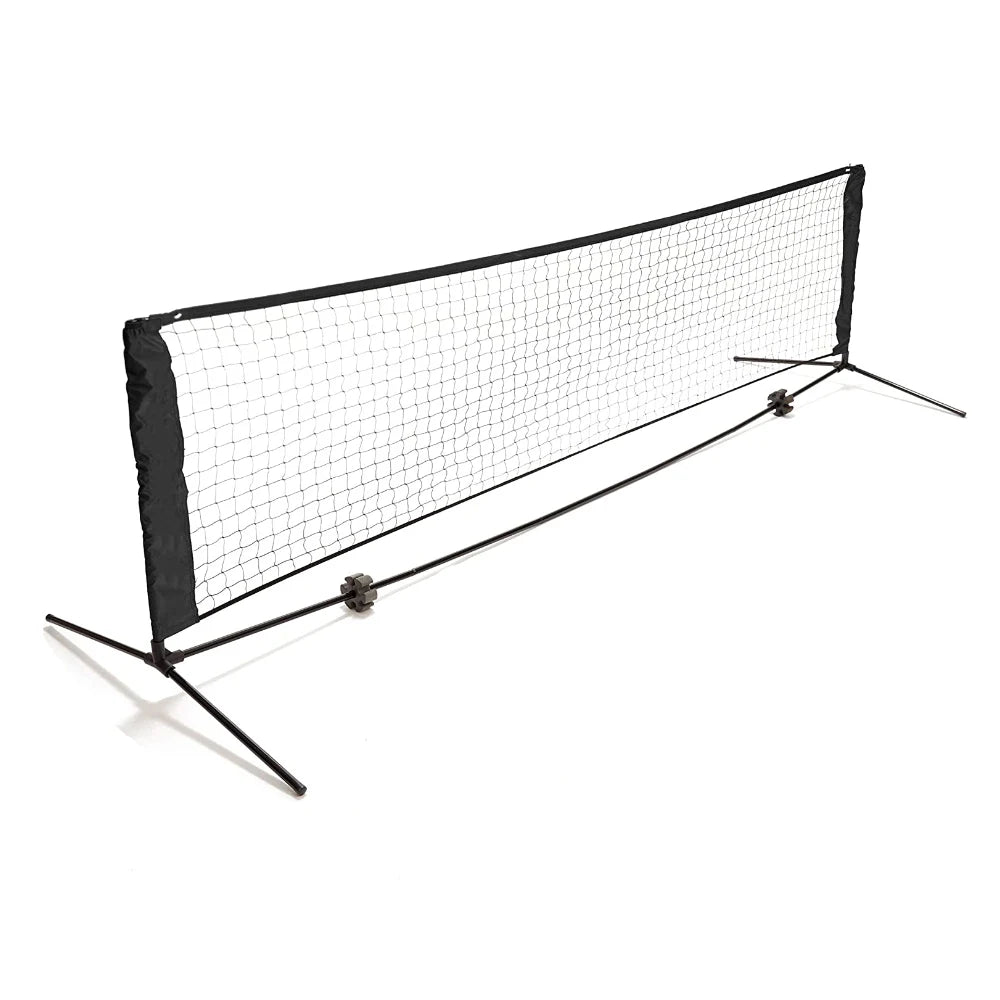 MELORS Pickle Ball Portable Pickleball Paddle Set of 2 or 4 Folding Pickleball Net Colorful Portable Pickleball Net
