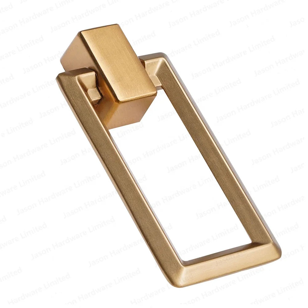 Gold Ring Pulls | Modern Small Cabinet Knobs & Furniture Drawer Handles
