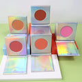 No logo Makeup Pressed Single Blush Palette Your Own Brand Blusher 5 Colors Private Label Blush Palette