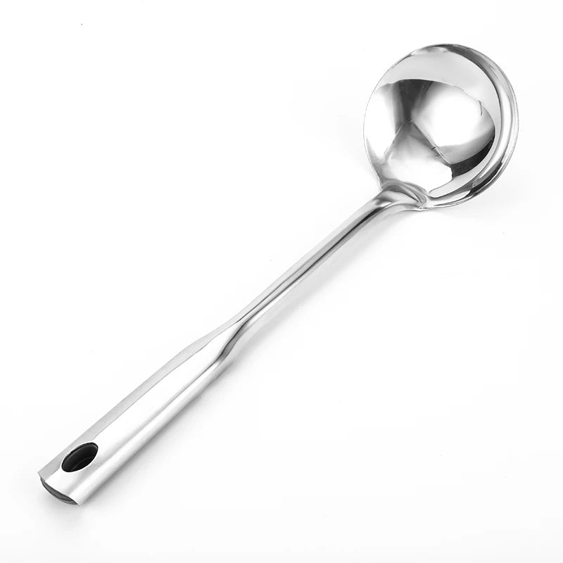 Premium Stainless Steel Soup Ladle with Long Handle and Ample Bowl Capacity Perfect for Stirring Serving Soups