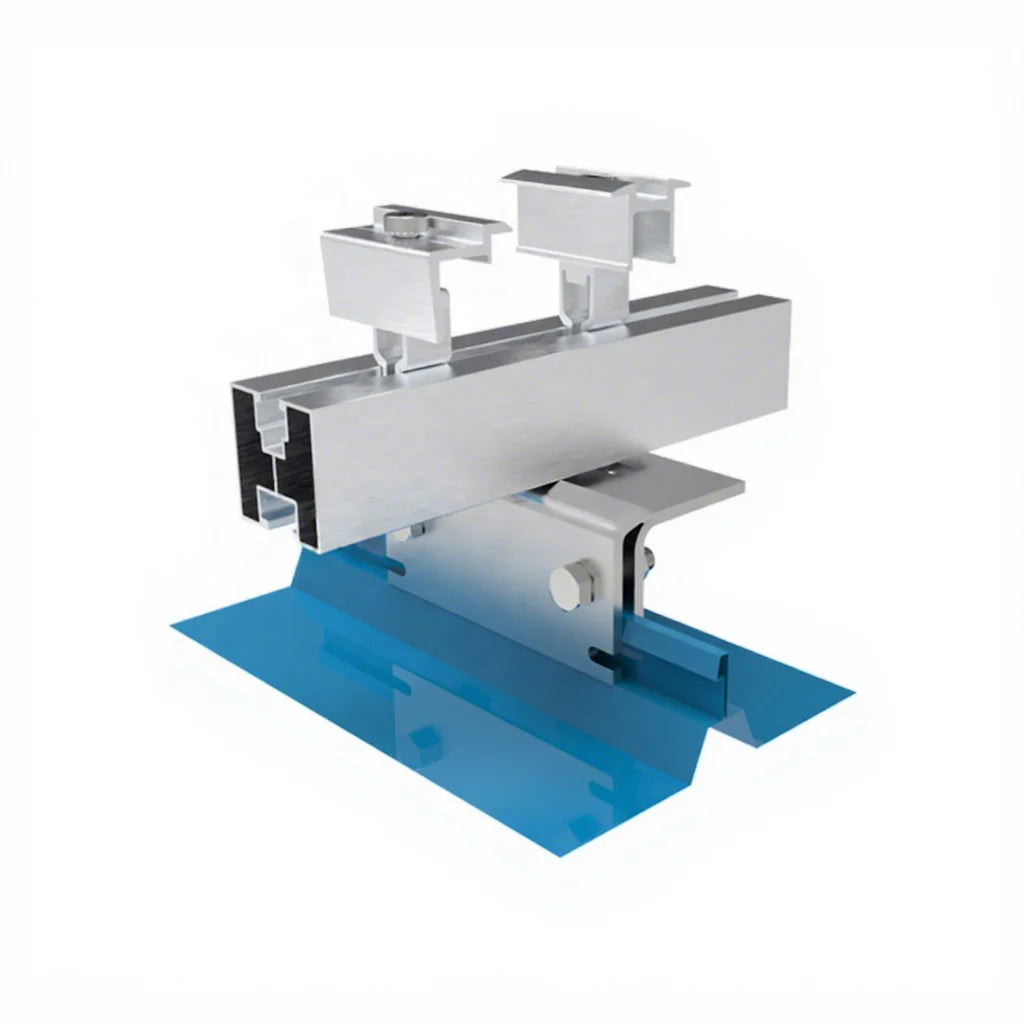 Solar Roof Mounting Rails  Middle Clamp Solar Mid Clamp for Panel