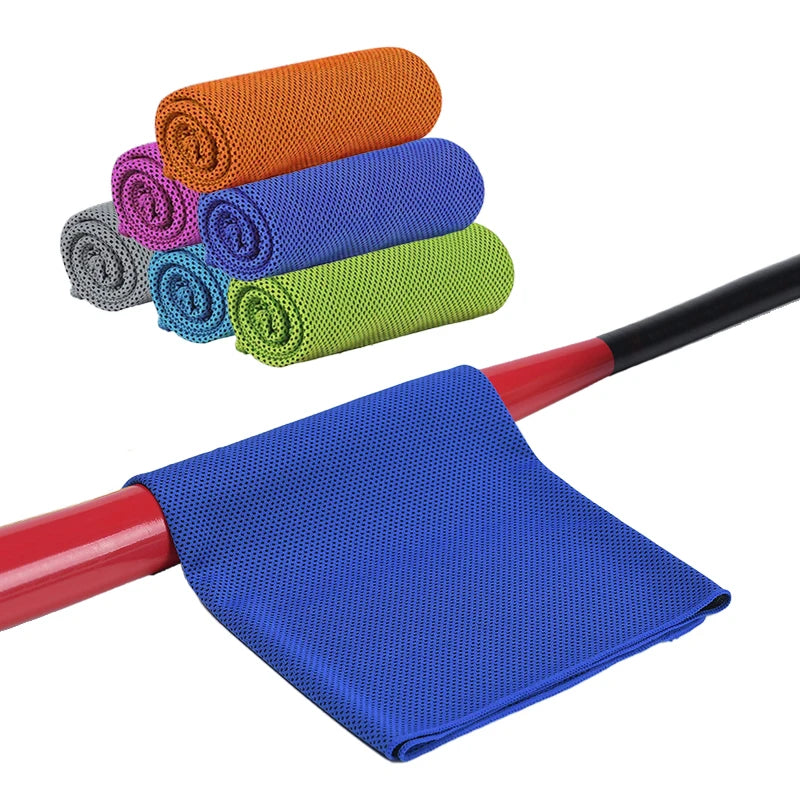 Outdoor Sports Camping Running Cold Ice Towels Quick Dry Soft Absorbent Cooling Towel