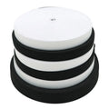 Factory Sale White Black Multi-size Woven Elastic Webbing Elastic Band for Clothing Wigs