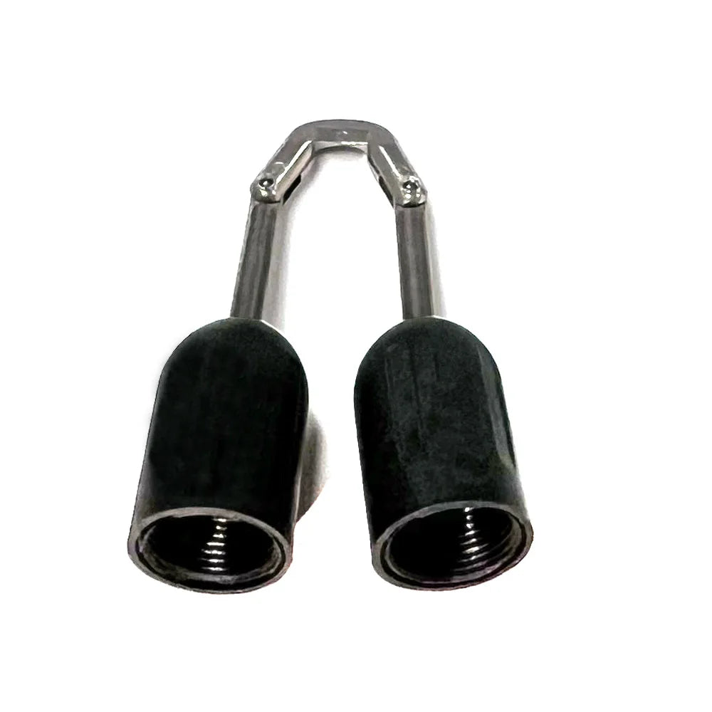 OMER Spearfishing Rubber Latex Band Stainless Steel Wishbone V Bass Accessories for Sea & Ice Fishing