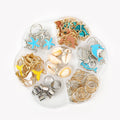 African Braid Accessories Hair Beads Dreadlocks Jewelry Hair Rings Cuff