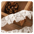 New Style Skin-friendly 90% Cotton 10% Spandex Elastic Trim Crochet Lace Trim for Clothing