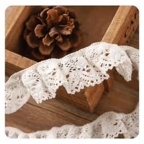 New Style Skin-friendly 90% Cotton 10% Spandex Elastic Trim Crochet Lace Trim for Clothing