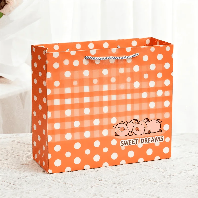 New Arrivals Gift Paper Bag Wholesale Cheap Cosmetic Underwear Shopping Packaging Tote Reusable Factory Direct with Printed Logo