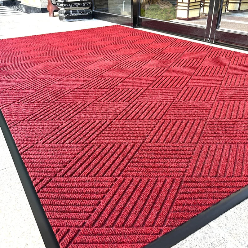 Commercial Heavy Duty Tufted Entrance Mat Luxury Puzzle Pattern Utility Rug Runners Indoor and Outdoor Door Floor Carpet