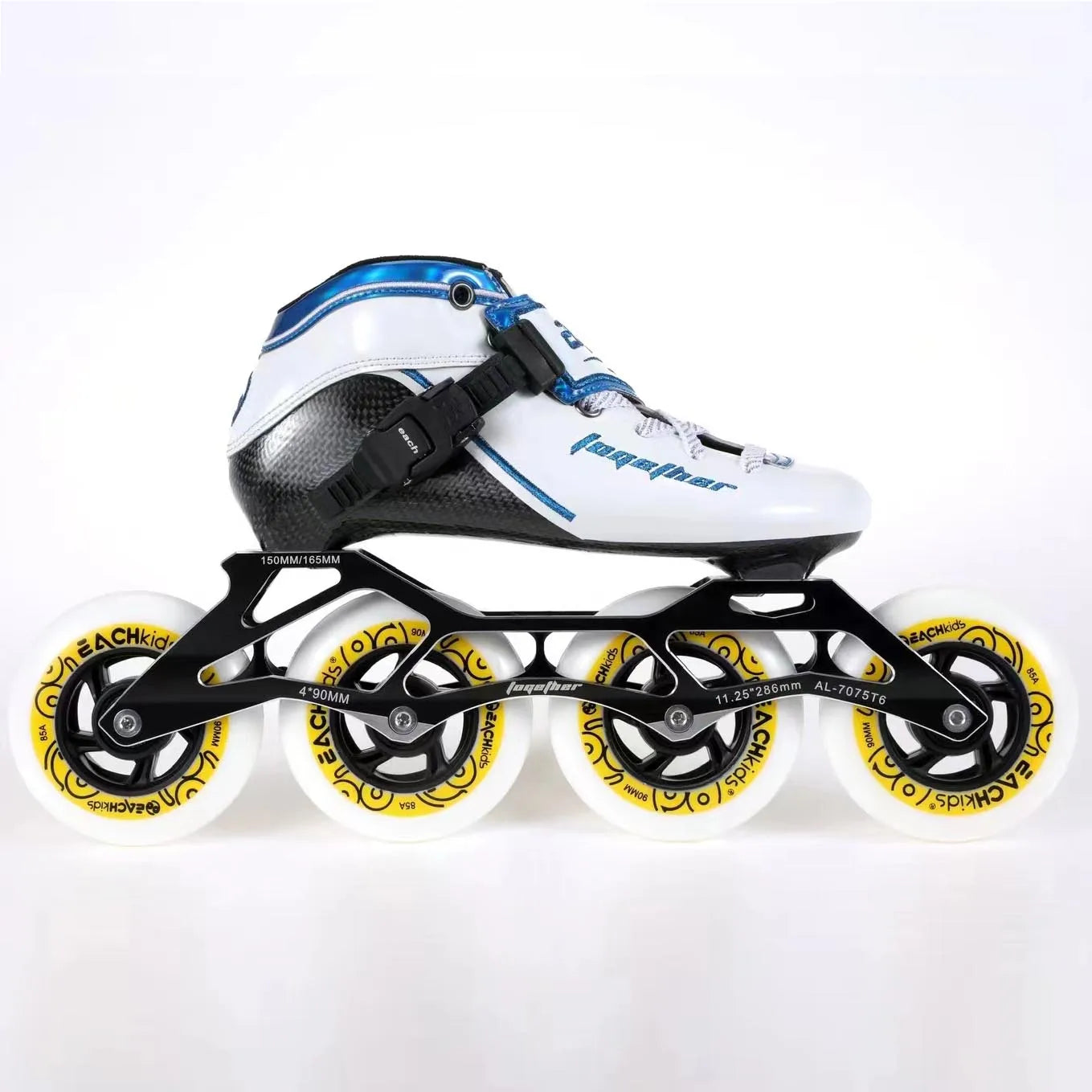 EACH 3/4 Wheel Inline Speed Skates Roller Speed Skating Professional Speed Only Boots for Children