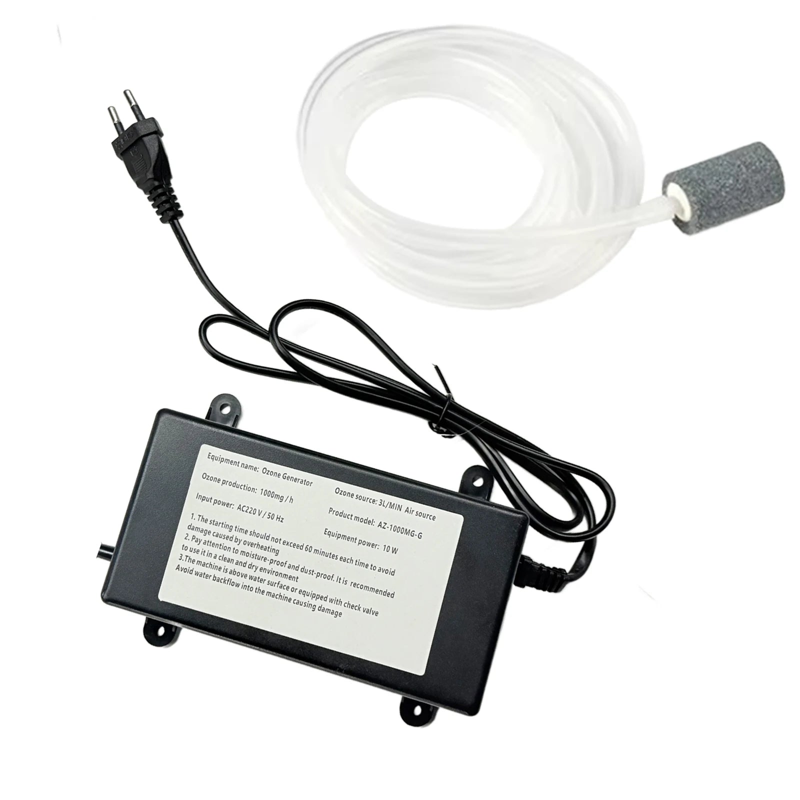 Vanace 1000mg Portable Ozone Generator for Home Water Purification Multifunctional Personal Unit for Outdoor Activities Ice