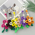 2025 New High End Fashion Mountaineering Outdoor Anti Loss Rope Key Pendant Foreign Trade New Creative Cherry Blossom Pendant