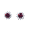Abiding Customize Fine Daily Jewelry Black Garnet Gemstone 925 Sterling Silver Earrings for Women