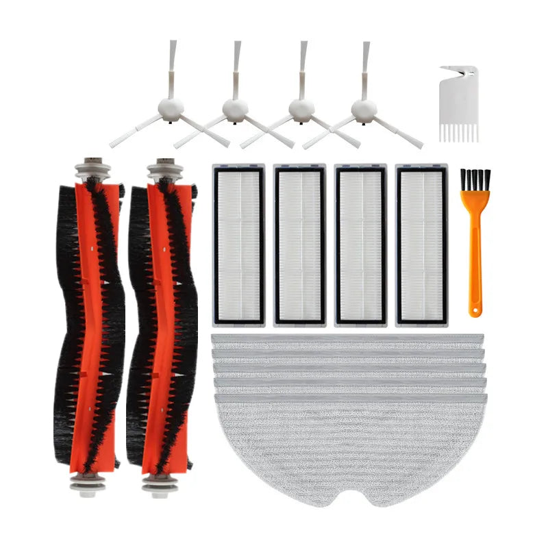 Detachable Main Brushes Side Brush Hepa Filter Full Area MOP Vacuum Cleaner Parts for Xiaomi Mijia 1C 1T STYTJ01ZHM Dreame F9