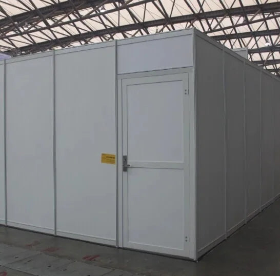 Aluminum Door for Shell Scheme Booth Eight Way Extrusion Door aluminum Door for Exhibition Booth