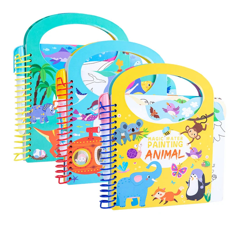 New Design Interesting Reusable Magic Water Book Children's Early Education Painting for Kid
