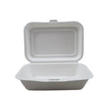 Eco-Friendly Biodegradable Salad Bowl Lid Compostable Disposable Sugarcane Bagasse Fresh Food Container for Meal Prep Catering