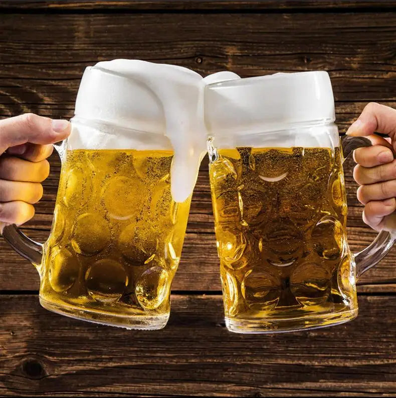 Mugs 16 oz Beer Pint Glass Mug Perfect Glasses for Beers