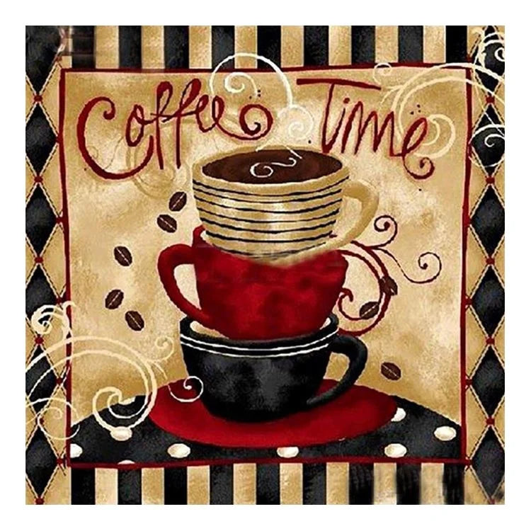 Ever Moment Diamond Painting Cross Stitch Full Square Drill Coffee Cup S2F1718