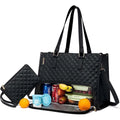 2Pcs Women Laptop Handbags With Insulated Cooler Bag