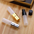 Hot Selling Small Perfume Sample Bottle 2ml 3ml Aluminum Spray Top Empty Glass Perfume Bottle