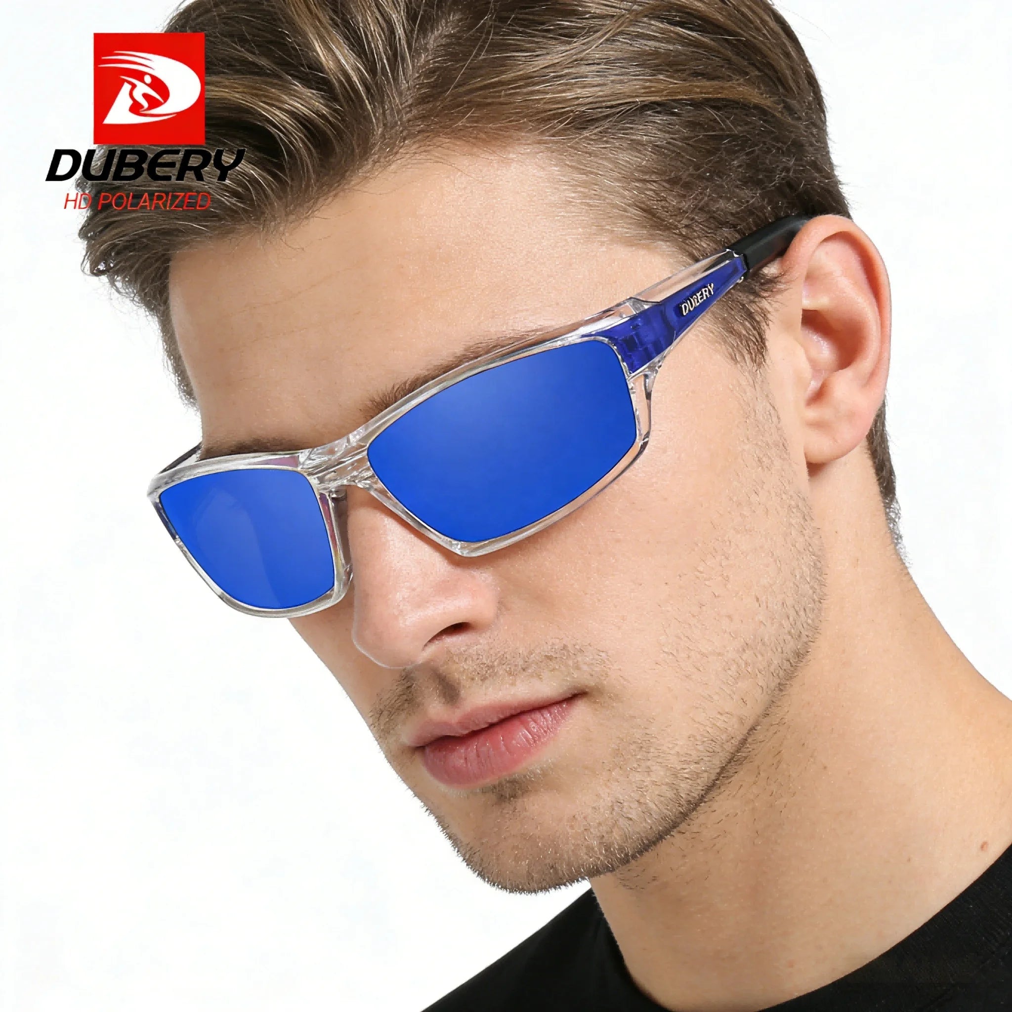 DUBERY D620 Official Polarized Polarized Sunglasses Fishing Surfing Sunglasses Men UV400 Protection Eyewear Mens Sunglasses 2026