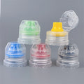 28 mm 1881 28 mm 1810 Anti-theft Water Bottle Cap Free Sample Colorful Dispenser Flip Top Cap Honey Sauce Jam Water Seal Cap