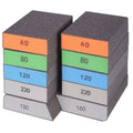 Hand Sanding Block Set 100x70x25mm Drywall Sponge Sanding Blocks