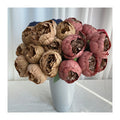 7 Round Peonies Decoration Mariage Artificial Flowers Decorative