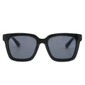 VIFF HP20885 Custom Logo Womens Sun Glasses Lentes De Sol Wholesale UV400 Retro Square Black Sunglasses