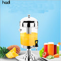 HADI Stainless Steel & Acrylic Automatic Commercial Golden Portable 8L Multi-Use Drink/Juice Dispenser