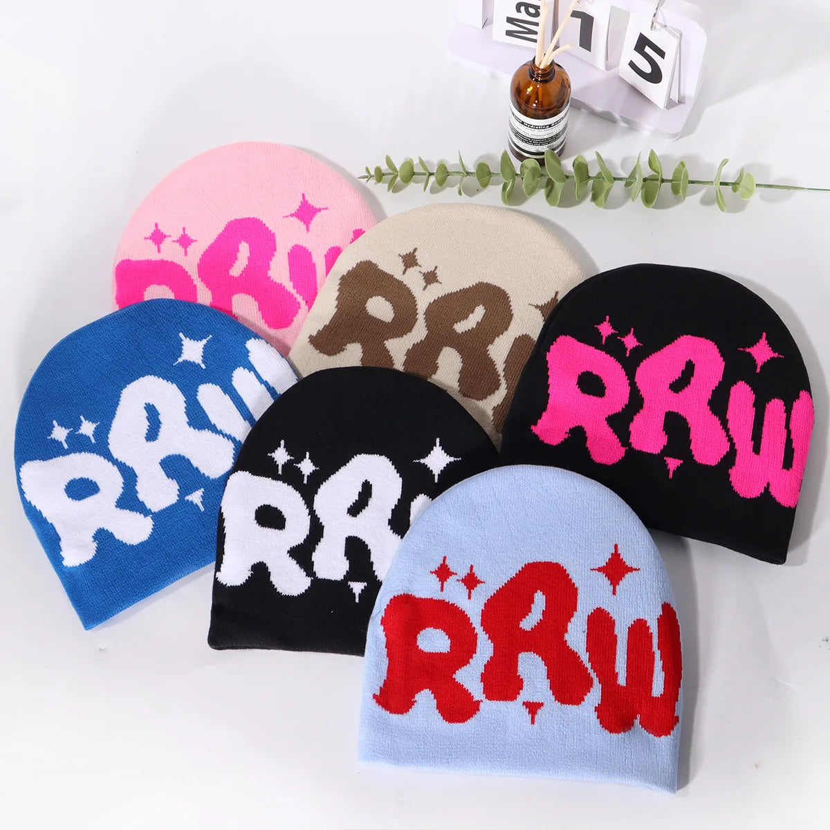 ODM/OEM Customized Logo Skully Knitted Beanie Hat Jacquard DesigmTrendy Winter Beanie Unisex Outdoor Warm Wear