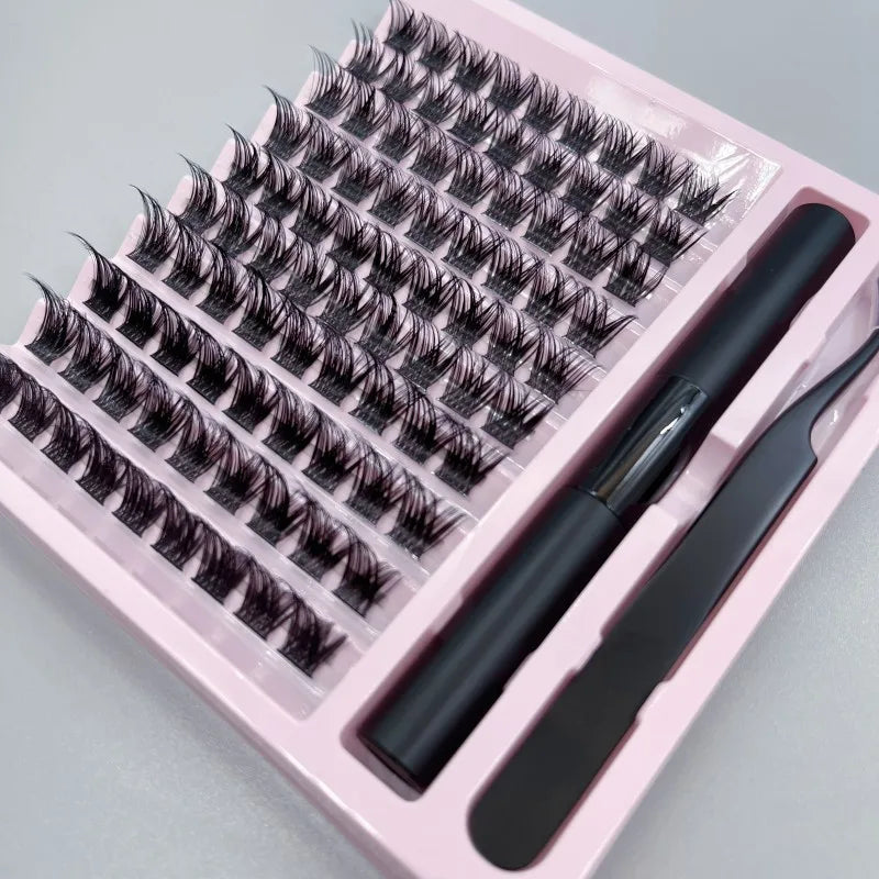 Stock Available DIY Cheap Lash Clusters DIY Lash Extensions Set DIY Lash Tray