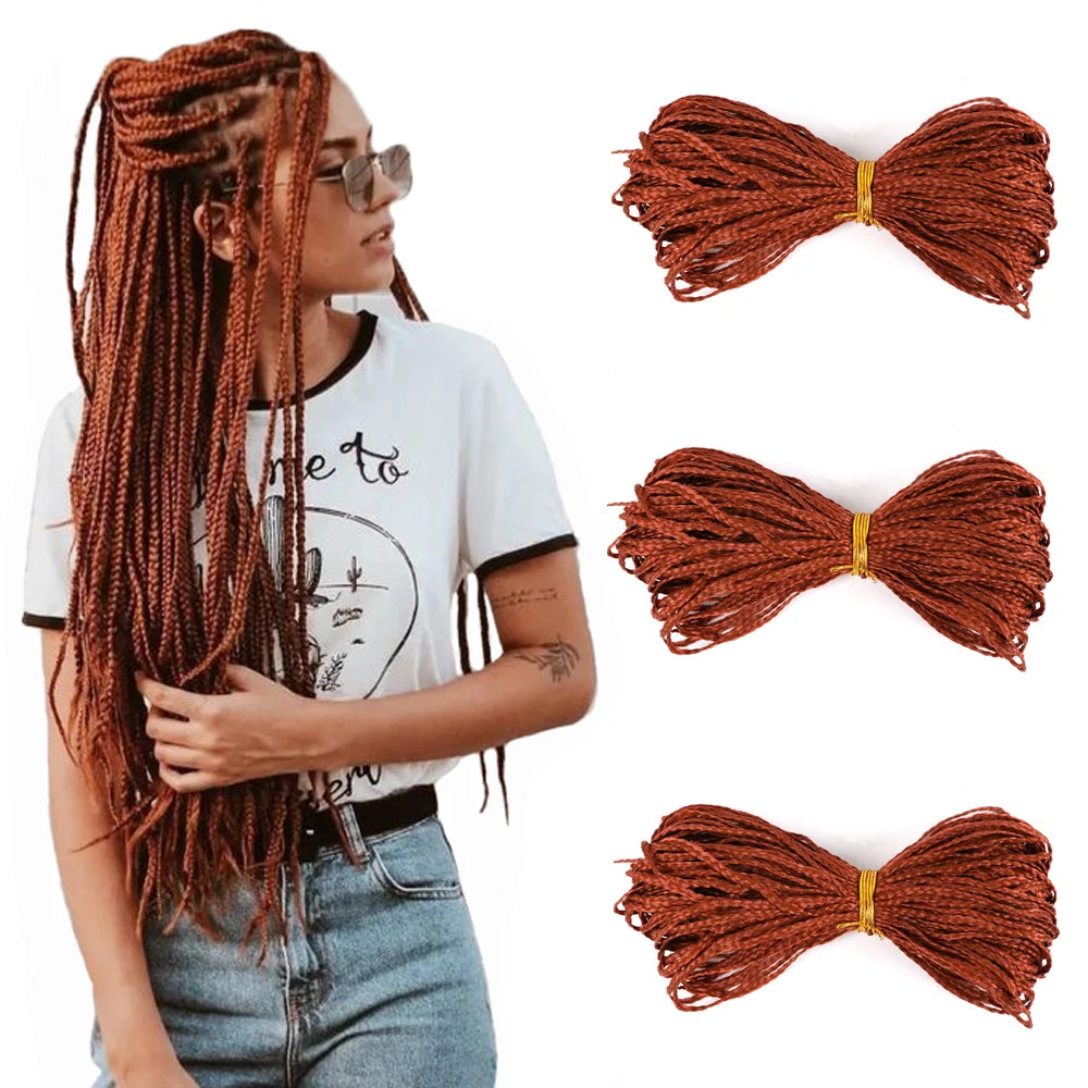 Micro Synthetic Hair Zizi Crochet Box Braids Twist Synthetic Braiding Hair Extensions Zizi Box Braid 28 Inch