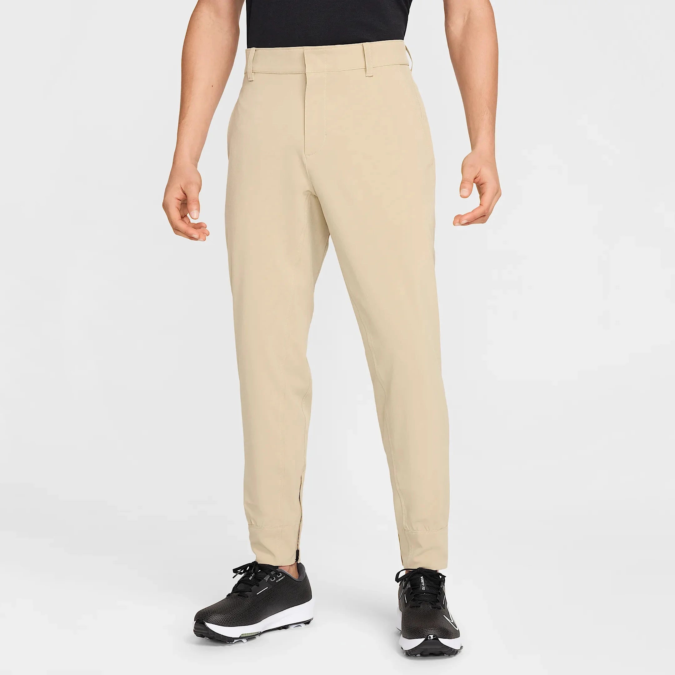 High Quality Men's Relaxed Fit Jogger Golf Pants Stretch Elastic Waistband Pants