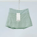 Custom Logo 2 in 1 Shorts Back Zipper Pocket Pleated Skirt Tennis Skirt for Women Girls