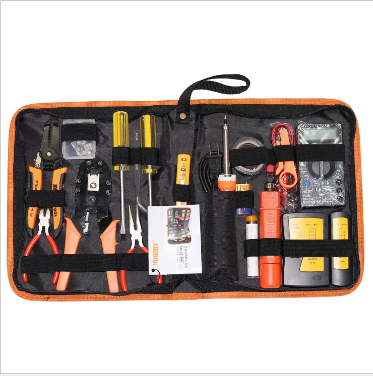 SOLUDE New Product Multifunction Profession Network Repair Kit Combination Telecommunications Disassembly Set Soldering Iron