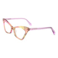 New Popular Retro Optical Frame Unisex Eye Glasses Eyeglasses Wholesale Metal Acetate Eyewear