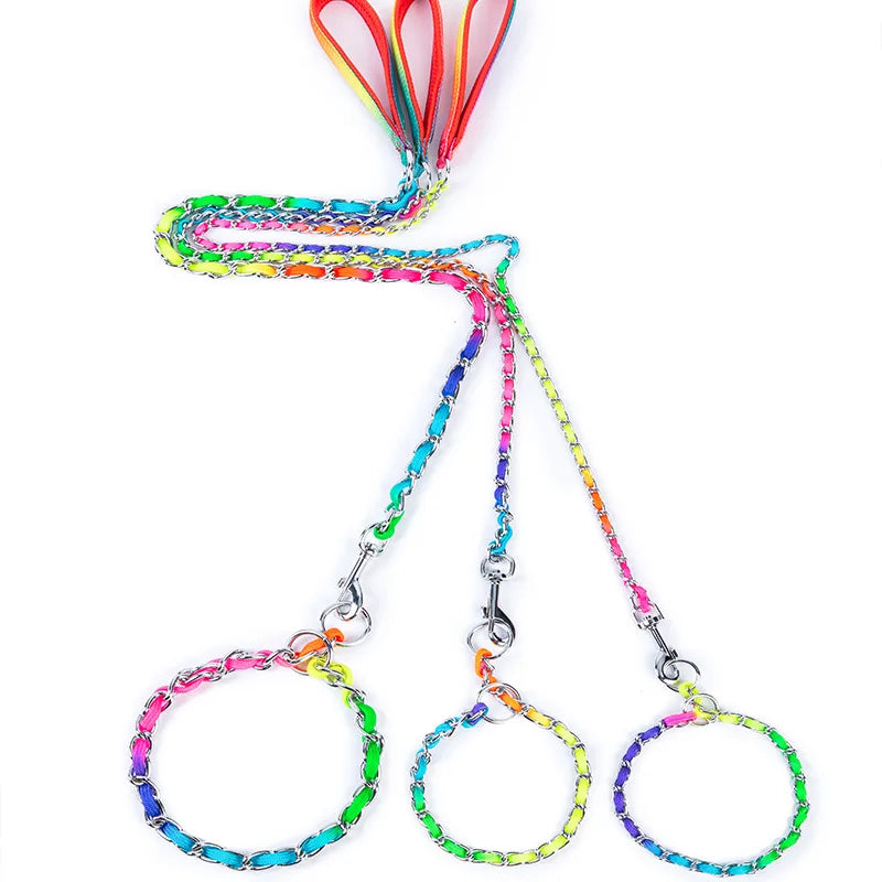 Stocked High Quality Panda Pet Chain Traction Hooks Rope Dog Leash