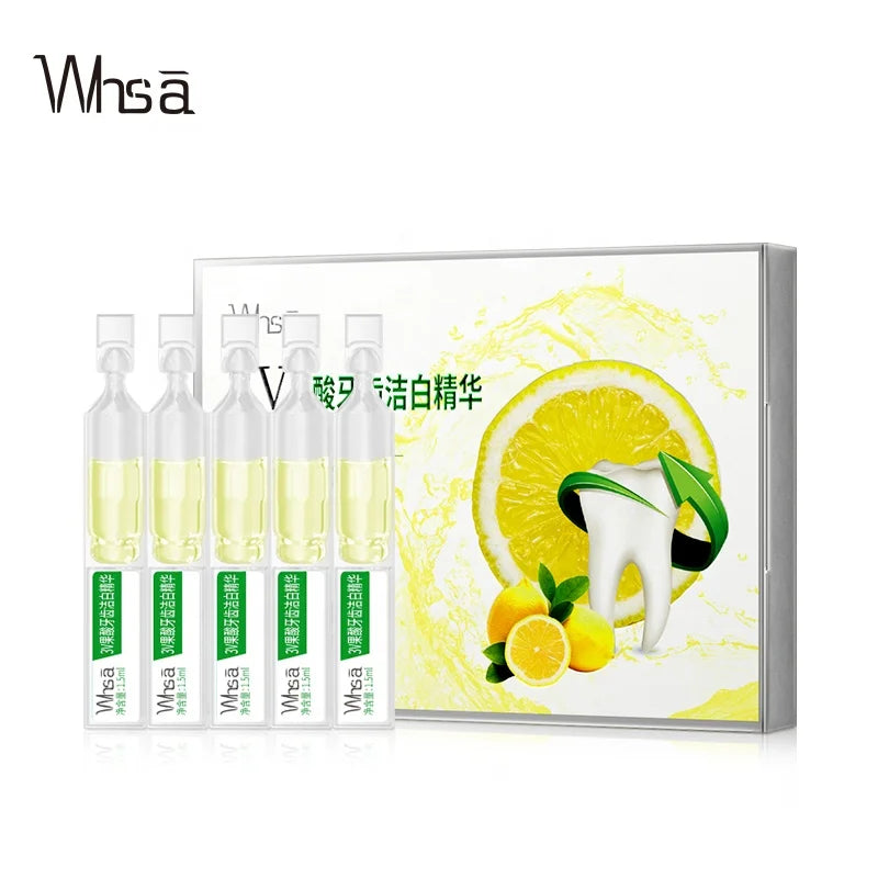 Private Label Whsa 3V Fruit ACID Teeth Whitening Serum for Teeth Cleansing and Protection