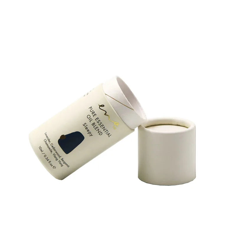 Custom Packaging Tube for Deodorant Lip Balm Push-up Lipstick CMYK 4-Color Offset Printing Low Perfume Essential Oils Mascara