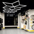 Best Selling 5586Mm*2439Mm Automobile Exhibition Car Garage Led Snowflake Light