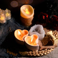 Diy Glue Mold Valentine's Day Series love Candle Cup Silicone Mold Gypsum Aromatherapy Storage