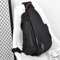 New Design USB Charging Port Waterproof Wear Resistant Anti Theft Sling Single Shoulder Crossbody Chest Bag MegaBDM