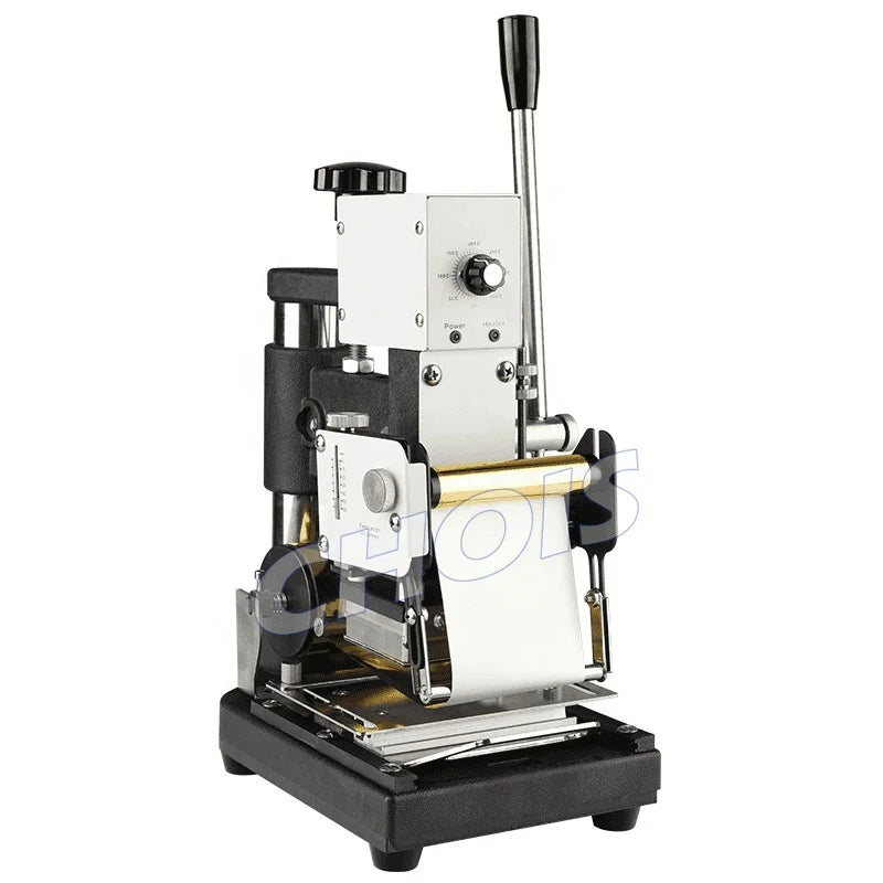 Low Cost Hot Stamping Machine for Customize PVC Card PU Leather Wood