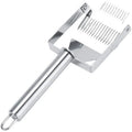 New Stainless Steel Double Head Honey Fork Nest Frame Honey Shovel Beehive Beekeeping Tools